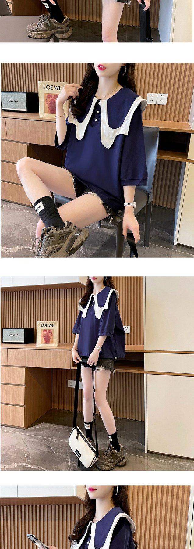 レディース Tシャツ 半袖 ゆったり コットン 綿 春夏 カジュアル 春 夏 シャツ 切り替えデザイン レギュラー