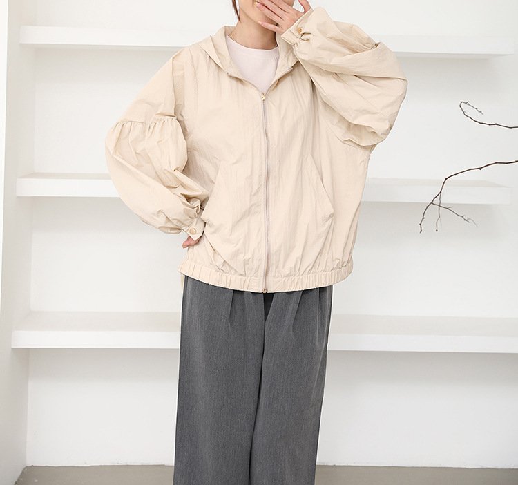 レディース ジャケット 春夏 カジュアル 春 夏 秋 フード 速乾 UVカット