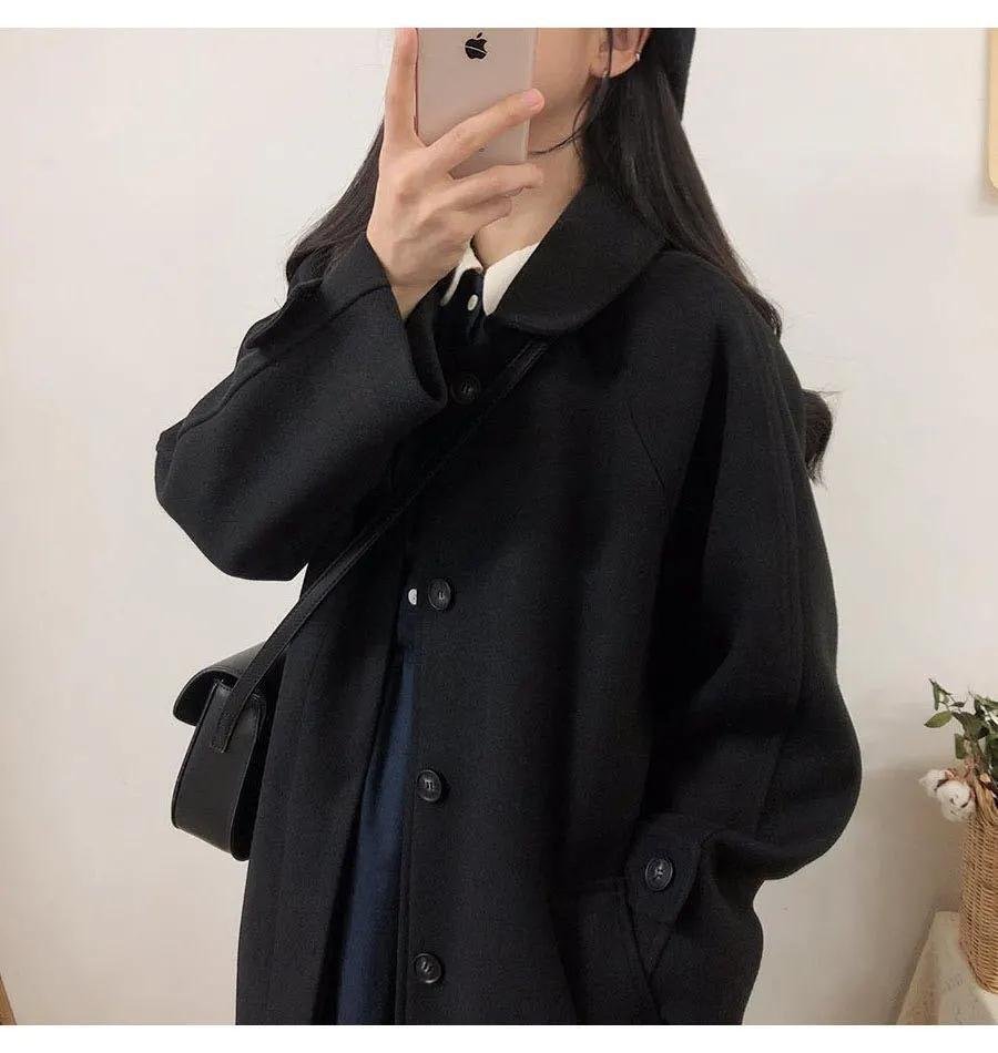 レディース コート 長袖 無地 秋冬 秋 シンプル 冬 ブラック 上品 ロング 切り替えデザイン ロングコート ポリエステル
