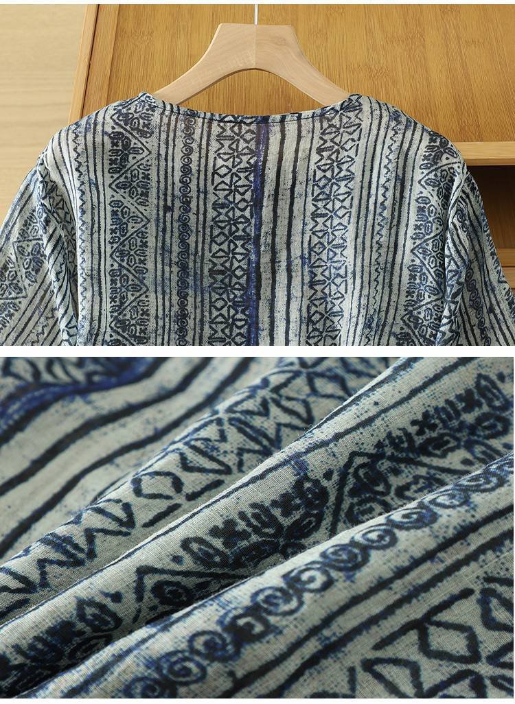 トップス Tシャツ 半袖 プリント ゆったり コットン 綿 春夏 きれいめ 通勤 体型カバー 春 夏 シャツ 脚長 タイ ヴィンテージ