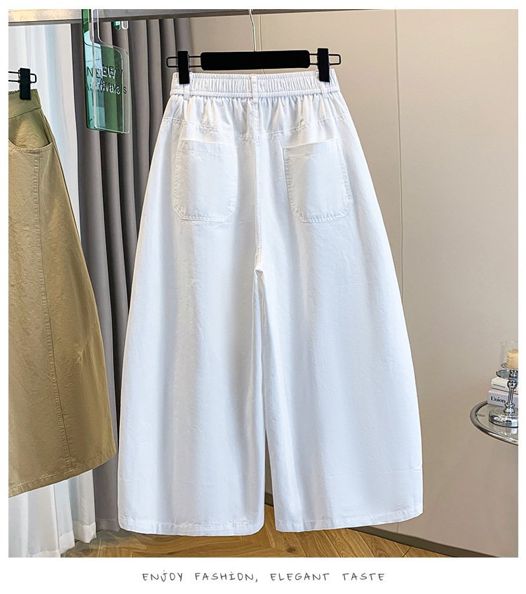 レディース パンツ ワイド スリム コットン 綿 春夏 きれいめ 通勤 春 夏 ロング おしゃれ ワイドパンツ ハイウエスト タイ 都会的
