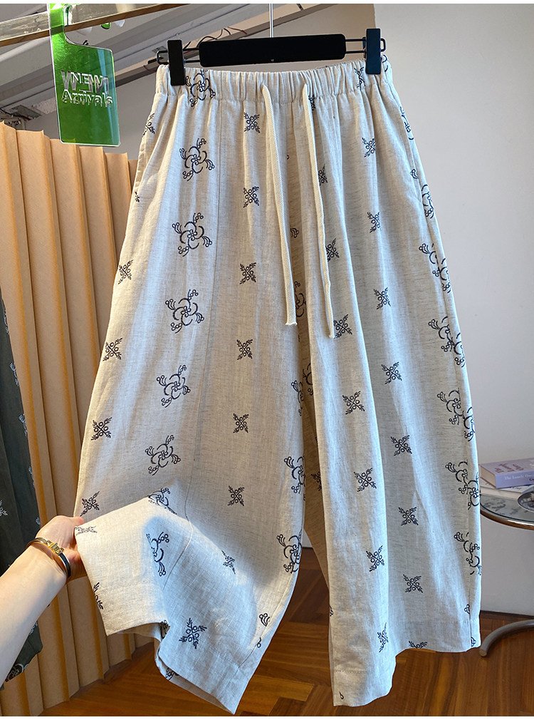 レディース パンツ ゆったり ワイド リネン デニム 春夏 きれいめ レトロ 通勤 着回し 春 夏 ワイドパンツ 薄手 都会的
