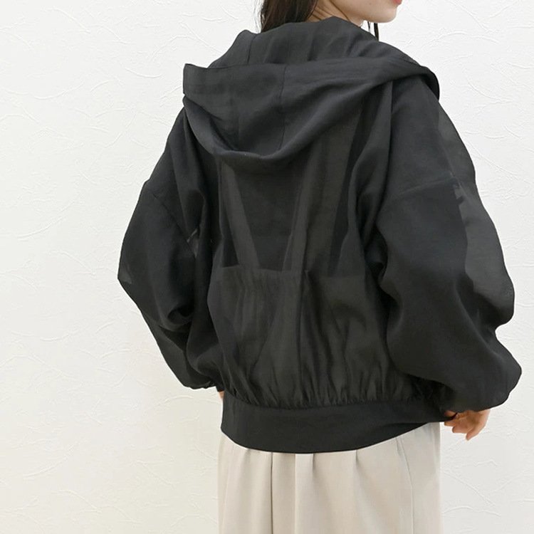 長袖 無地 ゆったり 春夏 春 白 夏 シンプル アクリル リラックス