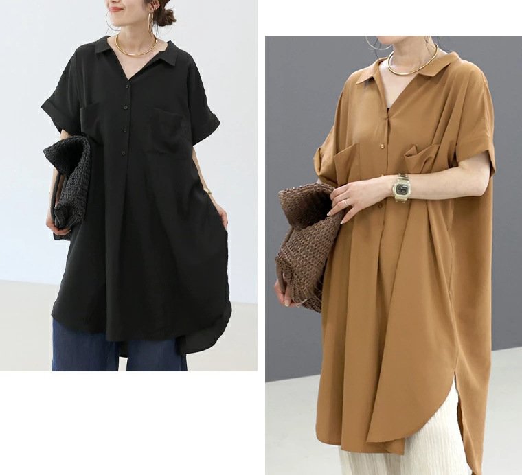 ワンピース 長袖 春夏 きれいめ Vネック 春 夏 シンプル 上品 ミディアム丈