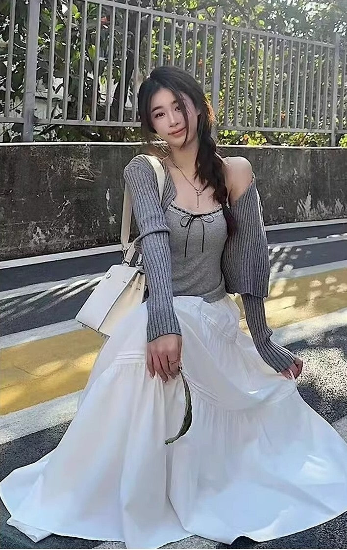 レディース スカート ロング ロングスカート ティアード ティアードスカート ティアードロングスカート 選べるレングス 選べる２レングス フレア セミフレア フェミニン 切り替えデザイン かわいい 大人可愛い シンプル カジュアル おしゃれ こなれ感 ラフ ガーリー 主役級 存在感 抜け感 キュート ロマンティック ナチュラル 無地 春 夏 デート お出かけ 女子会 休日 ショッピング カフェ 体型カバー 普段使い 着回し モテ 清楚 スタイルアップ ホワイト