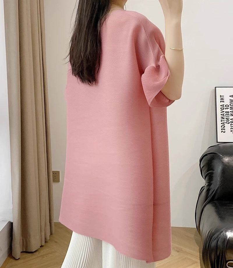 2way ワンピース ミニワンピース 5分袖 ラウンドネック チュニック かわいい 可愛い 大人可愛い きれいめ シンプル レトロ おしゃれ かっこいい カジュアル こなれ感 個性的 魅力的 主役級 存在感 抜け感 春 夏 ベーシック ナチュラル エレガント キュート フェミニン ガーリー 無地 女性用 レディース ママ OL 通勤 オフィス 学生 通学 デート お出かけ ランチ 旅行 休日 カフェ ショッピング コンパ 普段使い デイリー 着回し 重ね着 美脚 ワンサイズ トレンド モテ ゆったり
