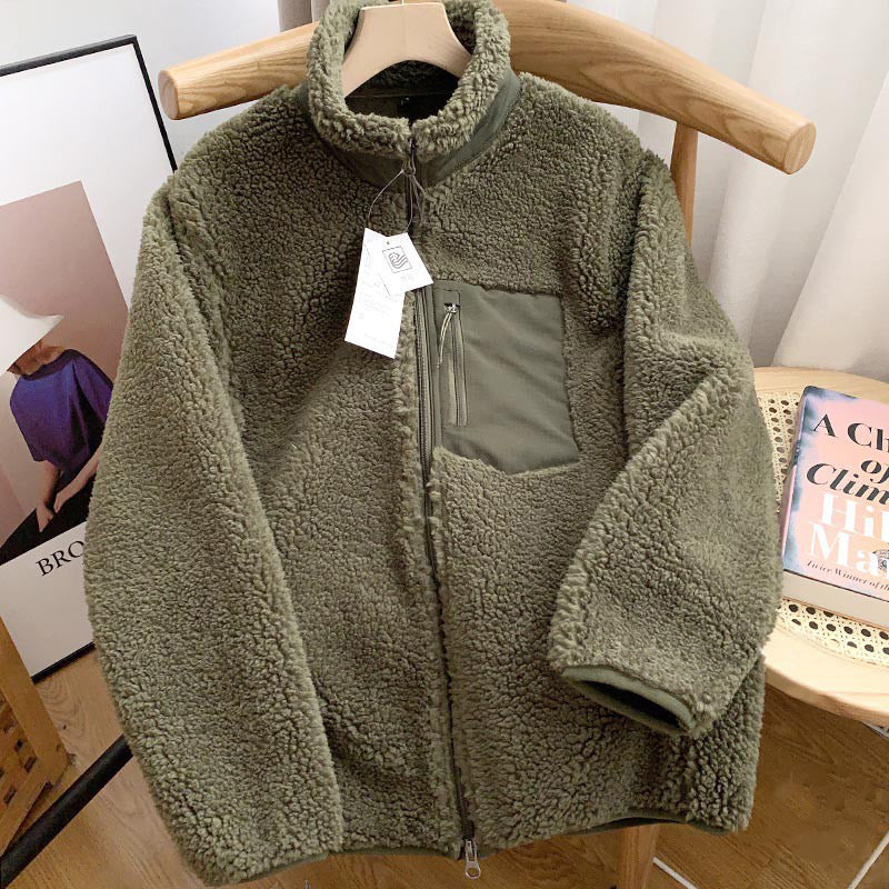 レディース ジャケット フリース アウター 上着 長袖 ハイネック ストリート ファスナー ポケット 前開き アメカジ きれいめ シンプル カジュアル おしゃれ かっこいい こなれ感 ラフ メンズライク マニッシュ ボーイッシュ スポーティー クール ベーシック アメリカン アクティブ ナチュラル 無地 秋 冬 お出かけ アウトドア キャンプ 旅行 休日 重ね着 お揃い 双子 楽ちん 暖かい 防寒 普段使い 着回し レイヤード 定番 S M L XL 2XL 黒 ブラック グレー オフホワイト カーキ