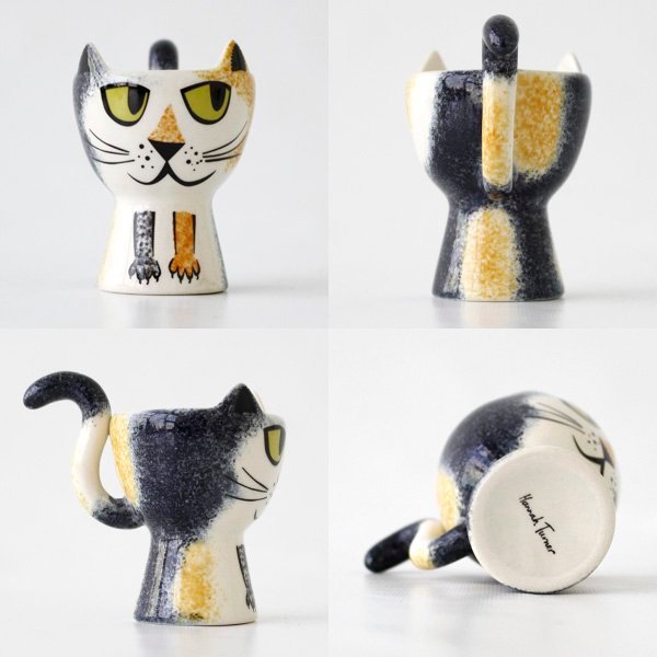エッグカップ Hannah Turner Egg cups Cat ネコ