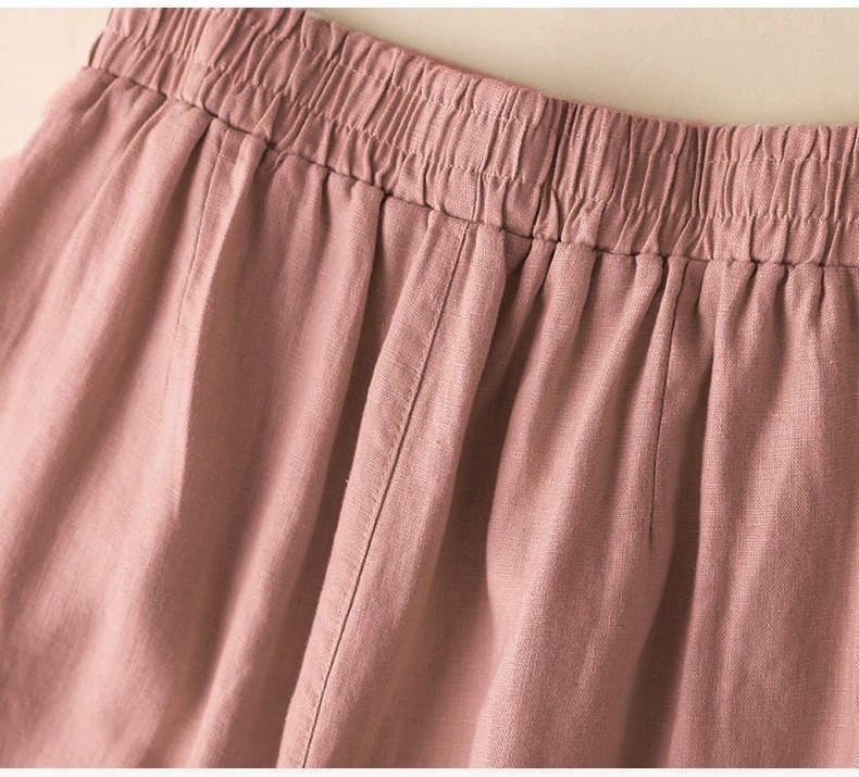 レディース パンツ ゆったり ワイド コットン 綿 麻 春夏 カジュアル きれいめ 通勤 オフィス 大きいサイズ 春 夏 ストレートパンツ ストレート ワイドパンツ 薄手 ウエストゴム