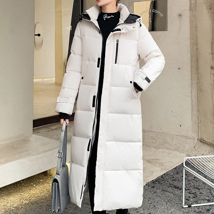 レディース コート アウター 上着 ロングコート 中綿コート ロング 長袖 フード フェミニン ファスナー ポケット 中綿 かわいい 大人可愛い きれいめ シンプル カジュアル 上品 おしゃれ こなれ感 ガーリー エレガント 抜け感 ベーシック 無地 秋 冬 通勤 学生 学校 通学 デート お出かけ お泊まり 女子会 休日 高原 ガーデン ショッピング カフェ 暖かい 防寒 普段使い 着回し 定番 M L XL ゆったり 黒 ブラック オフホワイト