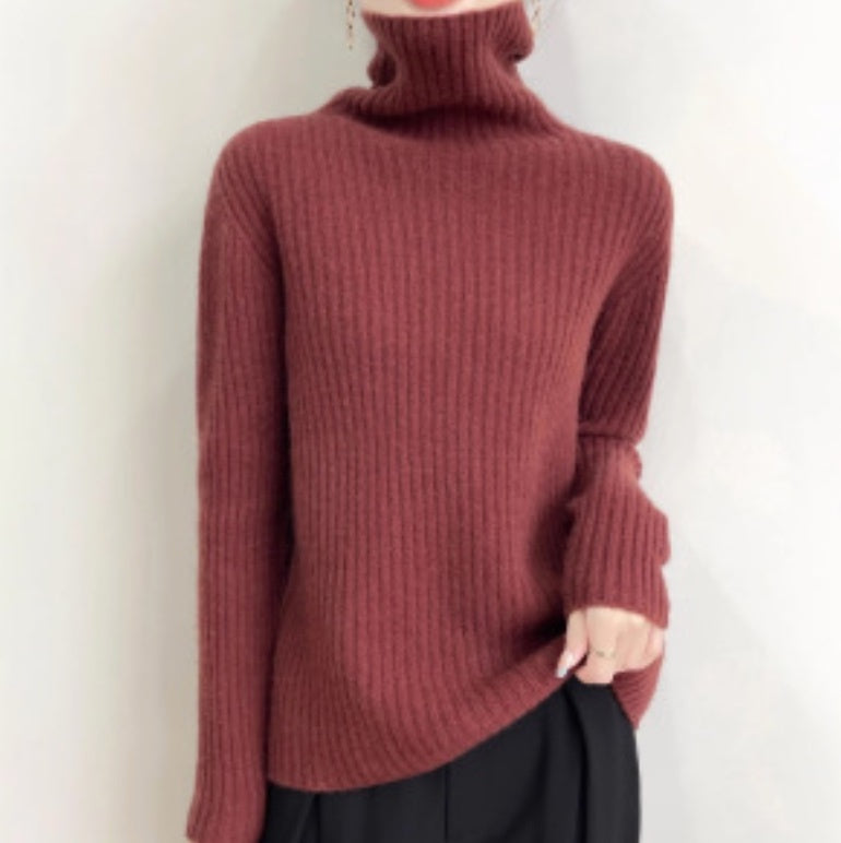 レディース トップス ニット セーター 長袖 ハイネック タートルネック リブニット かわいい 大人可愛い きれいめ シンプル 上品 おしゃれ レトロ こなれ感 ガーリー 抜け感 ラブリー キュート ベーシック アクティブ ナチュラル シック 無地 秋 冬 デート お出かけ 女子会 休日 カフェ ランチ 重ね着 楽ちん 暖かい 防寒 普段使い 着回し レイヤード 定番 M L XL 2XL 小さいサイズ 大きいサイズ 白 ホワイト 黒 ブラック 紫 グレー オフホワイト ベージュ レッド パープル 赤