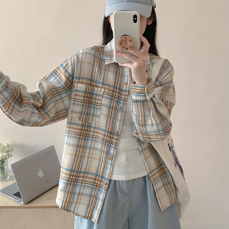 レディース トップス シャツ 長袖 襟付き かわいい 大人可愛い きれいめ カジュアル おしゃれ チェック 春 秋 学生 デート お出かけ お泊まり 旅行 ショッピング お花見 カフェ ランチ お家時間 重ね着 コーデ 楽ちん 普段使い 着回し M L XL 2XL ベージュ ピンク 水色 ブルー ネイビー 前開き こなれ感 ボーイッシュ スポーティー ラブリー ナチュラル 誕生日 ママ オフィス アウトドア キャンプ イベント リゾート 公園 バカンス ガーデン 発表会 コンサート 双子 モテ