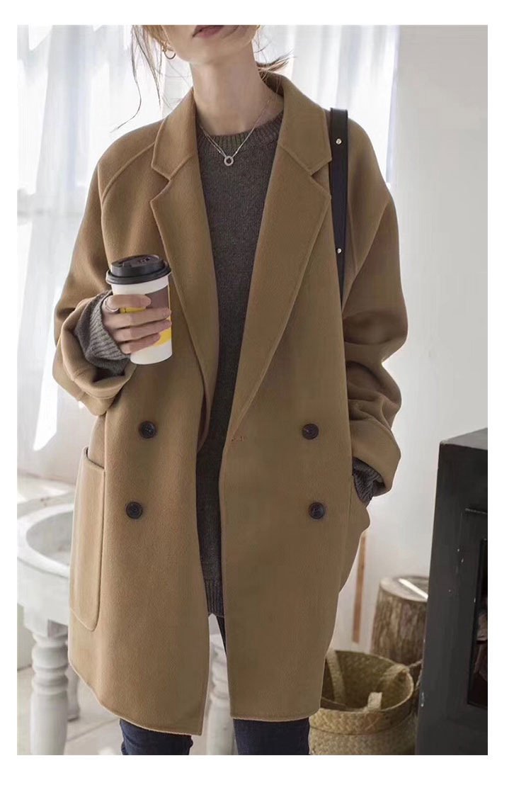 レディース コート ジャケット 長袖 無地 ゆったり きれいめ 通勤 ショート シンプル ブラック ダウン ウール キャメル ダウンジャケット