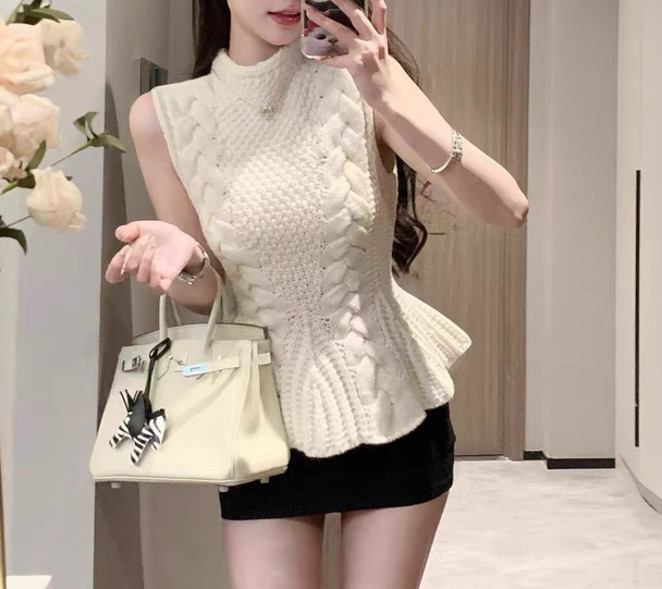 レディース トップス ニット 袖なし かわいい 大人可愛い きれいめ シンプル 上品 おしゃれ かっこいい キュート 無地 春 夏 デート お出かけ お泊まり 女子会 休日 ショッピング ライブ お花見 合コン カフェ 婚活 フェス ランチ コーデ 普段使い 着回し モテ フリーサイズ グレー アプリコット 編み込み こなれ感 抜け感 ラブリー キュート ママ 通勤 通学 デート アウトドア イベント リゾート 公園 バカンス 高原 ホテル ガーデン ショッピング 発表会 コンパ お家時間 普段使い