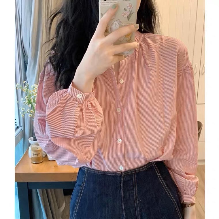 レディース トップス シャツ 長袖 大人可愛い きれいめ シンプル 上品 おしゃれ ラブリー キュート 無地 ストライプ 春 夏 秋 冬 ママ デート お出かけ パーティー イベント リゾート 旅行 公園 女子会 休日 カフェ モノトーン コーデ 楽ちん 普段使い 着回し モテ 清楚 S M L XL ピンク 長袖 細身 かっこいい こなれ感 ラフ ボーイッシュ スポーティー シック 誕生日 ママ リゾート 海 レストラン バカンス ショッピング ライブ お花見 合コン コンパ フェス ツーリング