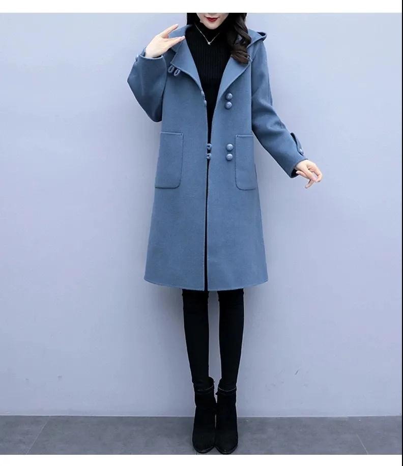 レディース コート アウター 上着 羽織 前開き ロングコート 膝下 ロング フード ストレート Iライン ポケット ボタン 大人可愛い きれいめ シンプル 上品 おしゃれ こなれ感 個性的 エレガント 主役級 存在感 抜け感 都会的 無地 秋 冬 ロングシーズン ママ OL 通勤 デート お出かけ 旅行 公園 女子会 韓国 オルチャン 楽ちん 暖かい 防寒 体型カバー 普段使い 着回し トレンド 流行 インスタ映え M L XL 2XL 3XL 大きいサイズ 黒 ブラック オレンジ ブルー 緑 グリ