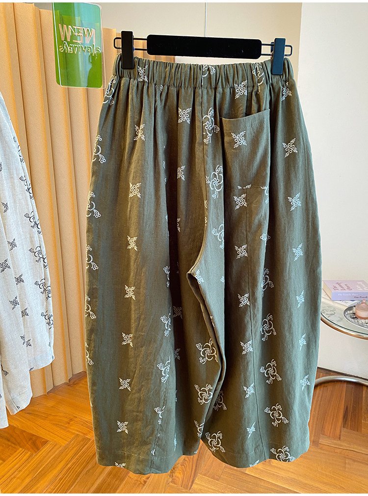 レディース パンツ ゆったり ワイド リネン デニム 春夏 きれいめ レトロ 通勤 着回し 春 夏 ワイドパンツ 薄手 都会的