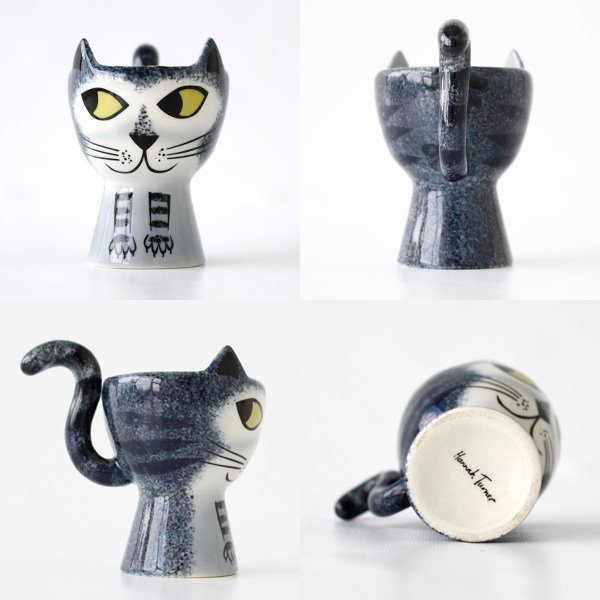 エッグカップ Hannah Turner Egg cups Cat ネコ