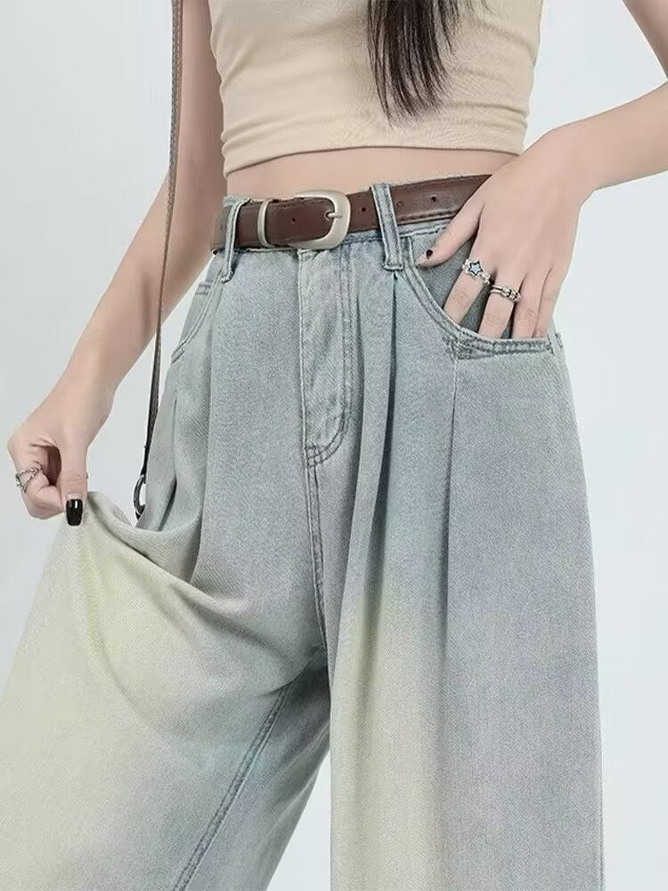レディース パンツ ボトムス デニム  Gパン ストレートパンツ ロングパンツ デニムパンツ ロング ストリート ポケット ハイウエスト アメカジ タック ブルーデニム かわいい 大人可愛い きれいめ シンプル カジュアル 上品 おしゃれ こなれ感 ボーイッシュ メンズライク 抜け感 ベーシック アメリカン 無地 春 夏 秋 学生 学校 通学 お出かけ 休日 高原 ガーデン ショッピング カフェ 脚長 普段使い 着回し 定番 XS S M L XL 2XL 小さいサイズ 大きいサイズ ゆったり ブルー