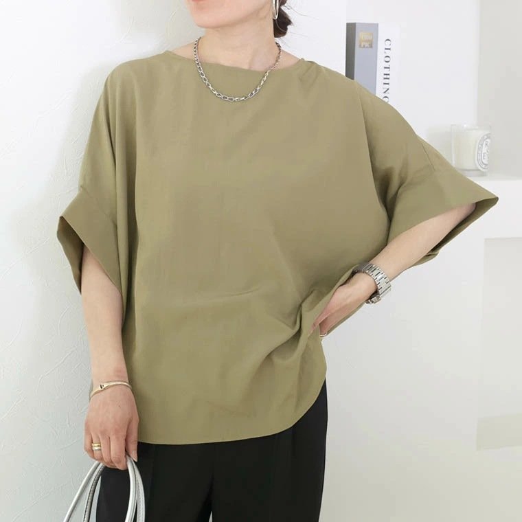 レディース シャツ 半袖 無地 春夏 きれいめ 通勤 韓国風 前開き 春 夏 ラウンドネック シンプル 都会的 レギュラー ポリエステル レディースシャツ
