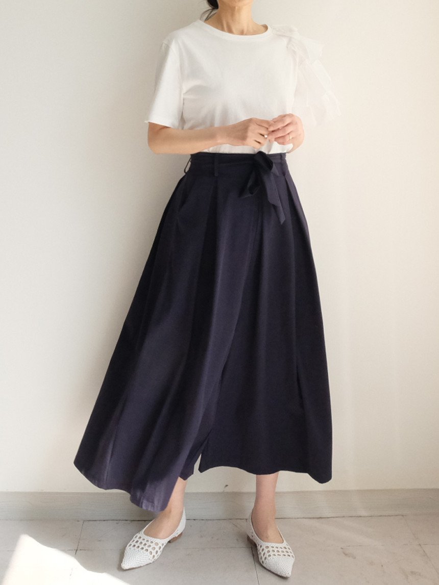 パンツ ワイド 春夏 カジュアル きれいめ 通勤 春 夏 韓国ファッション ロング ワイドパンツ ハイウエスト 都会的