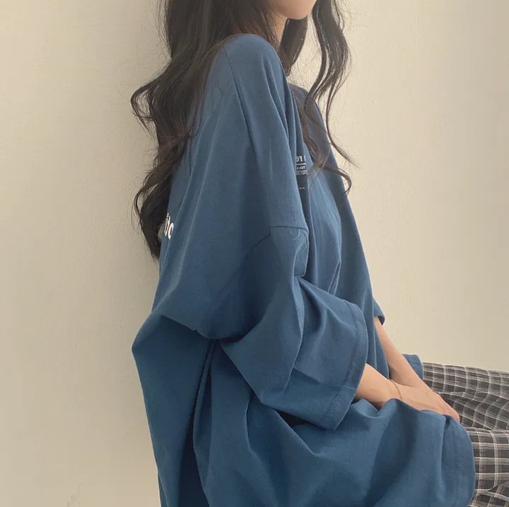 レディース Tシャツ 半袖 ゆったり コットン 綿 春夏 カジュアル 春 夏 ラウンドネック シャツ