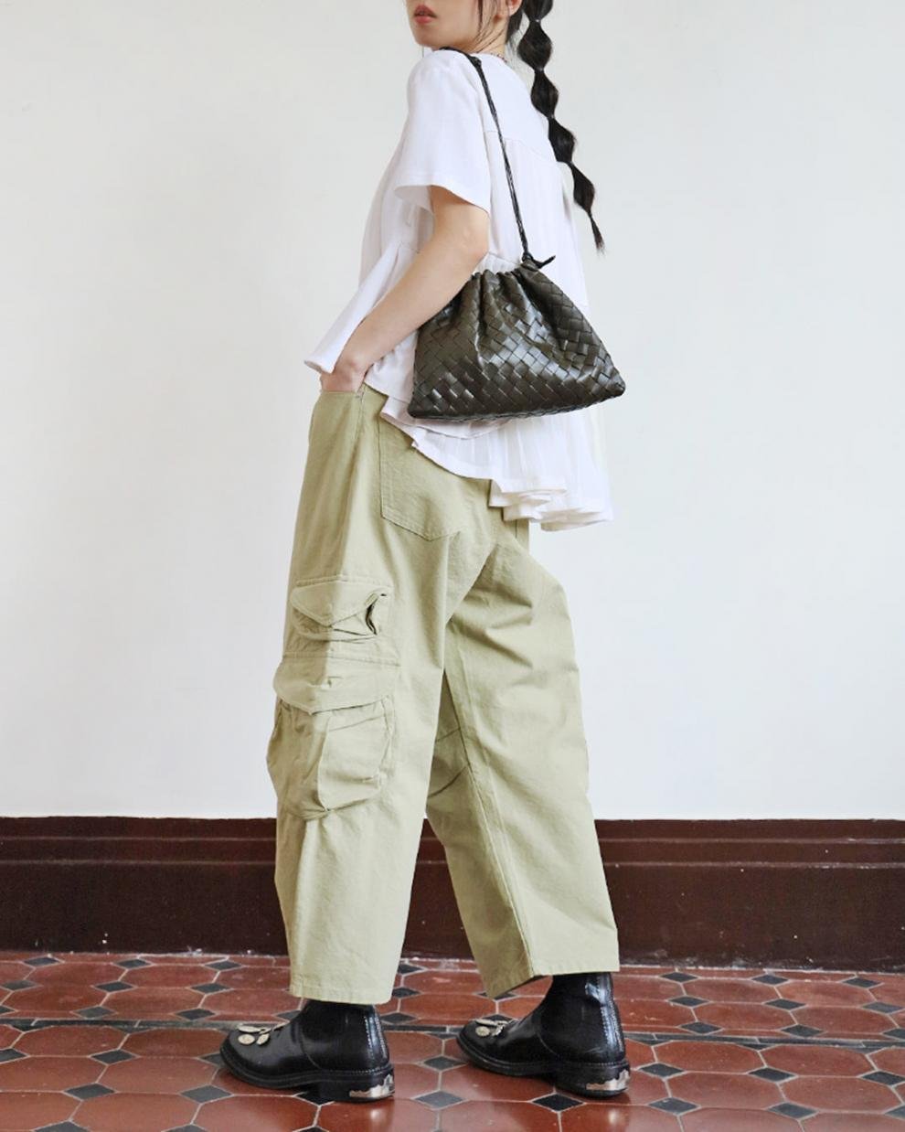 レディース トップス Tシャツ 半袖 無地 春夏 レトロ プリーツ 春 夏 シンプル シフォン シャツ