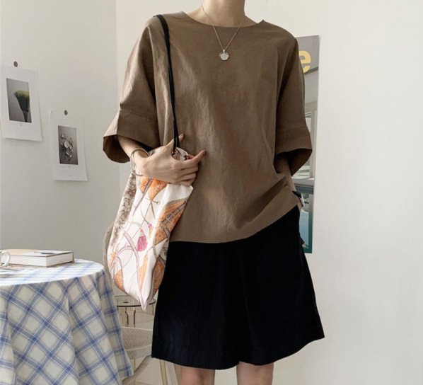 レディース シャツ 半袖 長袖 無地 ゆったり コットン 綿 リネン 夏 秋冬 カジュアル きれいめ 通勤 体型カバー 韓国風 春夏 前開き 秋 シンプル 冬 切り替えデザイン 襟付き 麻
