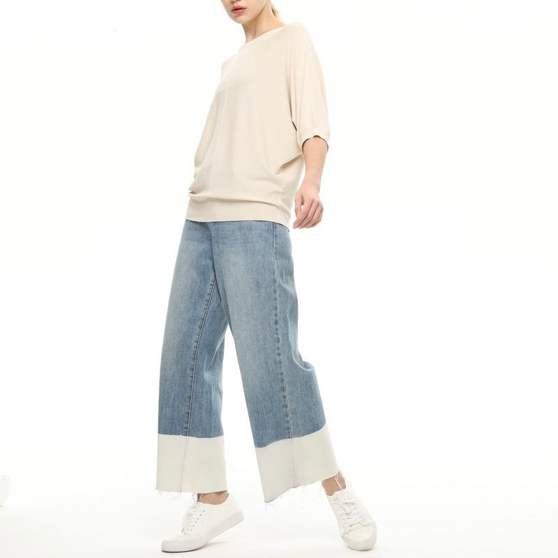 レディース トップス カットソー Tシャツ 5分袖 ドルマンスリーブ ボートネック フェミニン 大人可愛い きれいめ シンプル カジュアル 上品 おしゃれ レトロ こなれ感 ガーリー クール 抜け感 クラシカル ベーシック アクティブ ナチュラル シック 無地 春 夏 秋 お出かけ リゾート 旅行 公園 女子会 休日 高原 ショッピング カフェ ランチ 体型カバー 普段使い 着回し トレンド 流行 ゆったり ゆる フリーサイズ ワンサイズ 白 ホワイト 黒 ブラック 黄色 イエロー オフホワイト ピンク