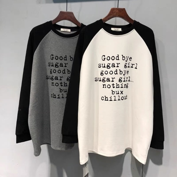 レディース トップス ルームウェア ロンT プルオーバー チュニック 部屋着 Tシャツ ミドル丈 長袖 ラグラン クルーネック 襟なし ストレート ストリート アメカジ バイカラー 配色 シンプル カジュアル こなれ感 ラフ 抜け感 無地 ロゴ 春 秋 ママ 学生 学校 通学 部活 お出かけ アウトドア 旅行 公園 女子会 休日 ショッピング ライブ カフェ フェス モノトーン お家時間 体型カバー 普段使い 着回し M L XL 2XL 3XL 4XL 大きいサイズ ゆったり 白 黒 グレー