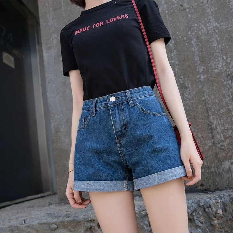 レディース パンツ デニム ショートパンツ デニムパンツ ショート Aライン ポケット ハイウエスト ブルーデニム かわいい シンプル カジュアル おしゃれ スポーティー ガーリー カレッジ風 学生風 アクティブ 無地 春 夏 学生 学校 通学 デート お出かけ アウトドア キャンプ イベント リゾート 旅行 海 プール ビーチ 公園 休日 バカンス ショッピング 脚長 普段使い 着回し ロールアップ モテ 流行 定番 S M L XL 2XL 3XL 大きいサイズ 白 黒 ブルー ライトブルー