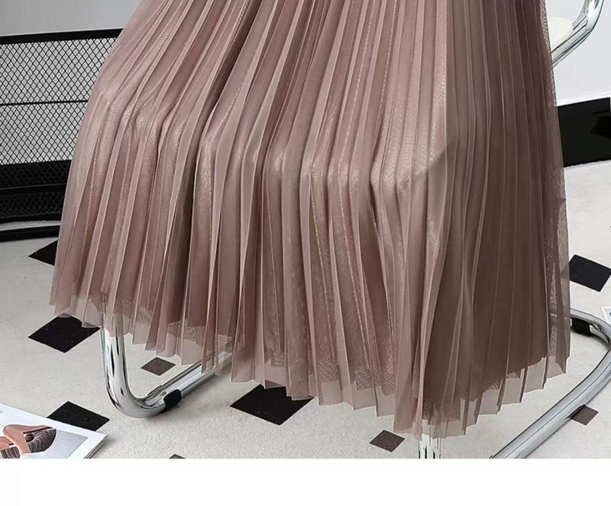 レディース スカート 無地 スリム 春夏 きれいめ プリーツ 春 フレア 夏 シンプル 上品 ロング ドレープ プリーツスカート