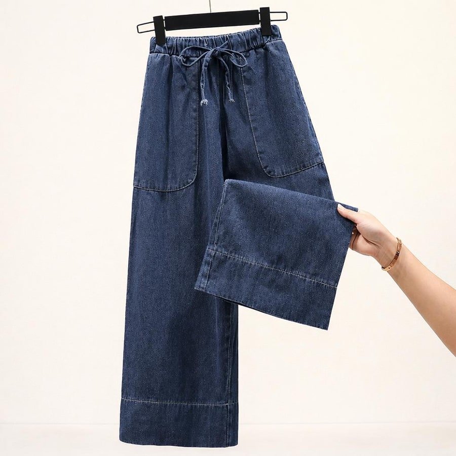 レディース パンツ ワイド 秋冬 秋 レトロ ボトムス 冬 ストレートパンツ ストレート ハイウエスト タイ ストレッチ