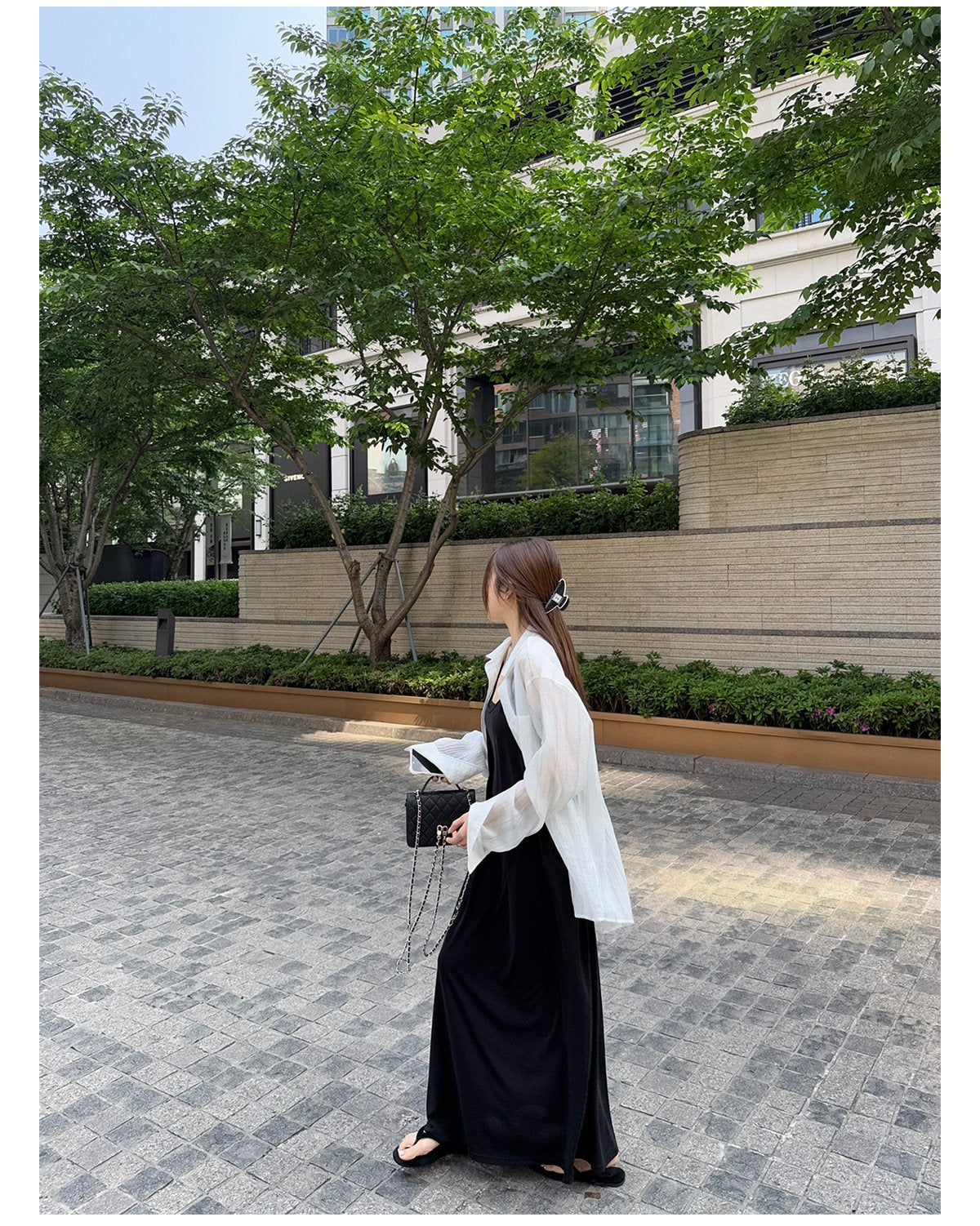 ワンピース ニット ノースリーブ 無地 春夏 カジュアル 体型カバー 袖なし 春 夏 ラウンドネック シンプル ロング リボン 薄手 Aライン ハイウエスト