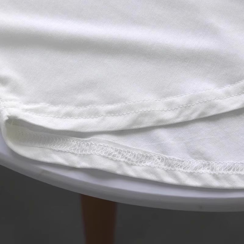 ラウンドヘム レディース トップス ルームウェア ロンT プルオーバー チュニック 部屋着 ミディアム Tシャツ 丈長 ミドル丈 長袖 ドロップショルダー ラウンドネック ワイド オーバーサイズ アメカジ かわいい シンプル カジュアル こなれ感 ルーズ ベーシック 無地 春 夏 ママ 学生 学校 通学 お出かけ 旅行 公園 女子会 休日 ショッピング カフェ お家時間 体型カバー 普段使い 着回し M L XL 2XL 3XL 4XL 5XL 大きいサイズ ゆったり ゆる ホワイト ブラック グレー