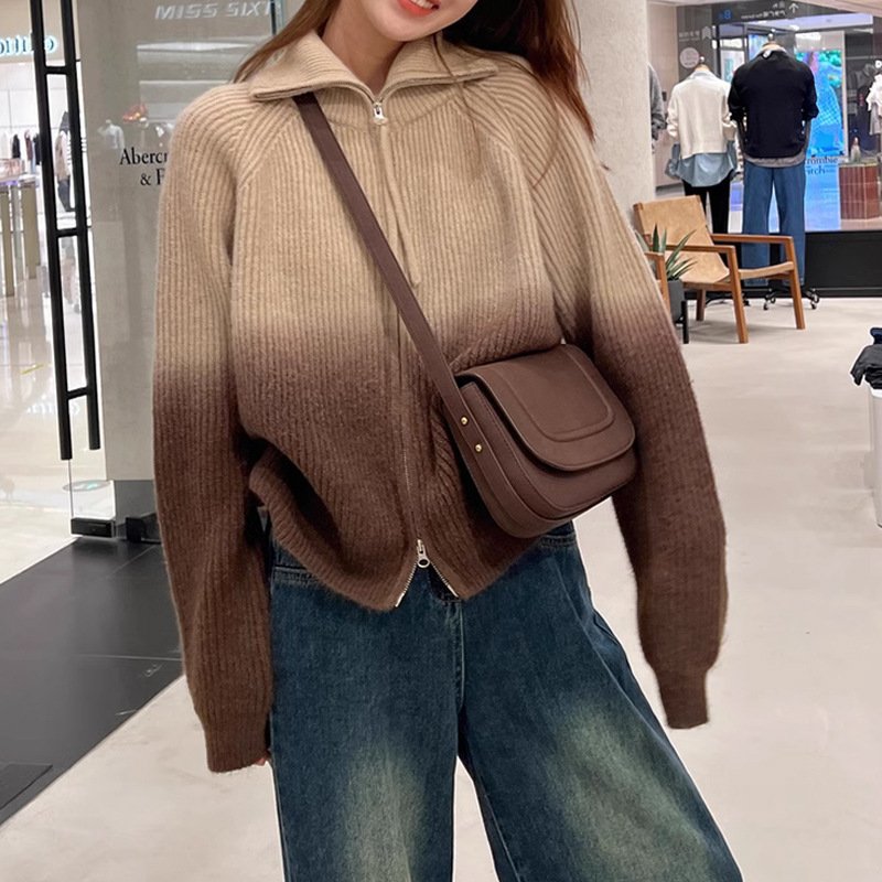 ニット カーディガン コート ゆったり 秋冬 秋 冬 セーター