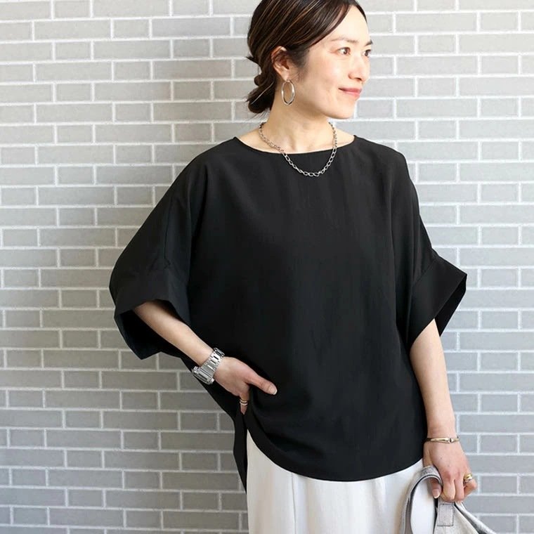 シャツ ボーダー ストライプ 無地 ゆったり 春夏 カジュアル 前開き 春 夏 ラウンドネック シンプル 切り替えデザイン レギュラー ポリエステル