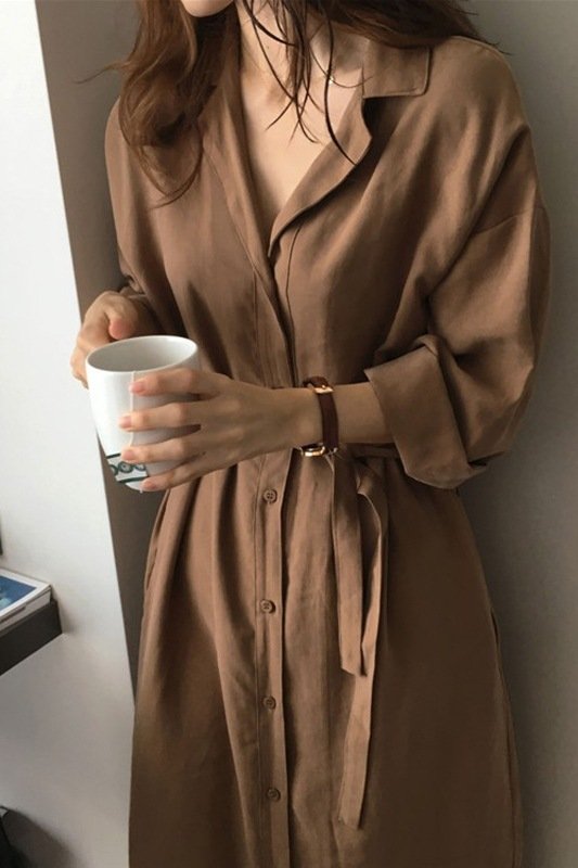 レディース シャツ カーディガン 長袖 無地 春 春夏 前開き シンプル ロング