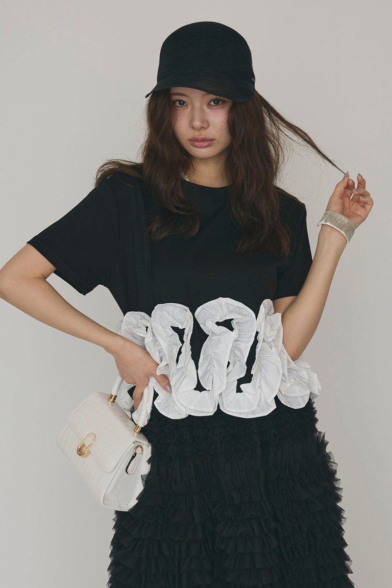 レディース トップス Tシャツ 半袖 無地 コットン 綿 春夏 春 夏 フラワー レース シンプル 刺繍 シャツ