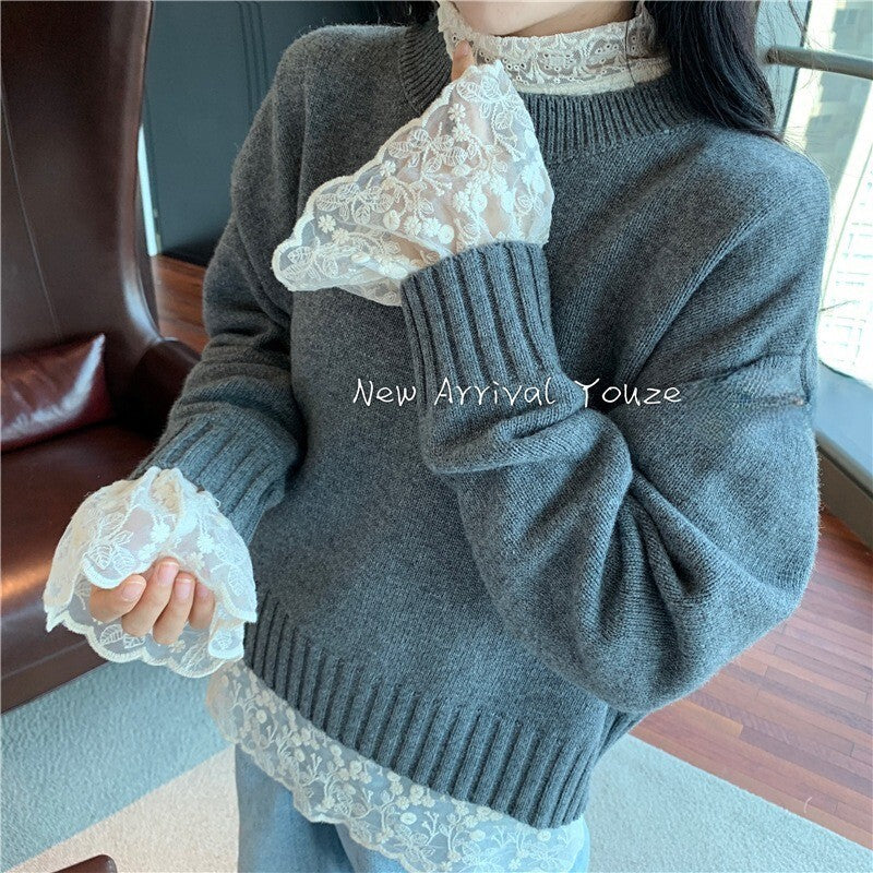 レディース トップス ブラウス カットソー プルオーバー スカラップ シアー 長袖 萌袖 ベルスリーブ ハイネック レース 刺繍 透け感 シースルー 大人可愛い きれいめ シンプル カジュアル 上品 おしゃれ ガーリー 主役級 存在感 抜け感 ロマンティック ナチュラル 花柄 フラワー 総柄 春 秋 デート お出かけ イベント 女子会 休日 ショッピング カフェ 重ね着 体型カバー 普段使い 着回し レイヤード モテ 清楚 スタイルアップ S M L XL 2XL ホワイト アプリコット