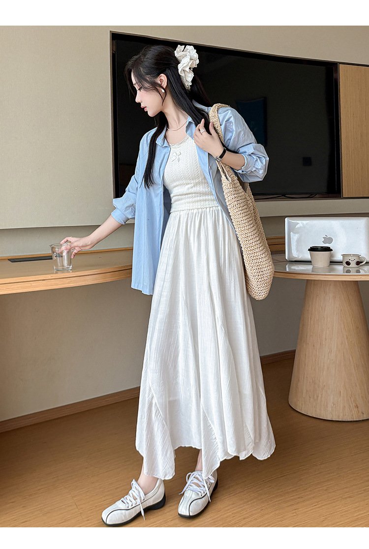 スカート 春夏 カジュアル おしゃれ プリーツ 春 フレア 夏 ロング 切り替えデザイン 脚長 プリーツスカート フレアスカート ストレッチ
