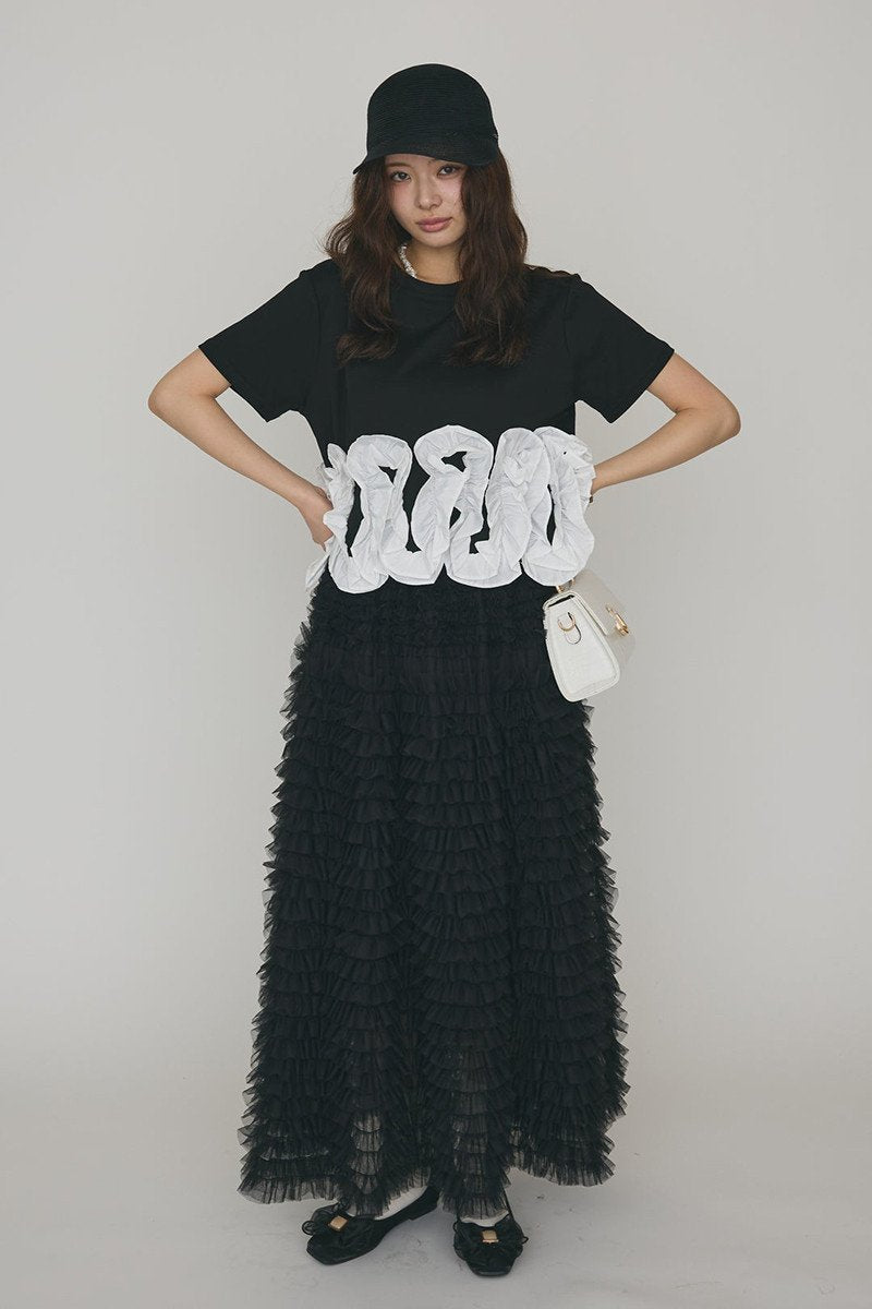 レディース トップス Tシャツ 半袖 無地 コットン 綿 春夏 春 夏 フラワー レース シンプル 刺繍 シャツ