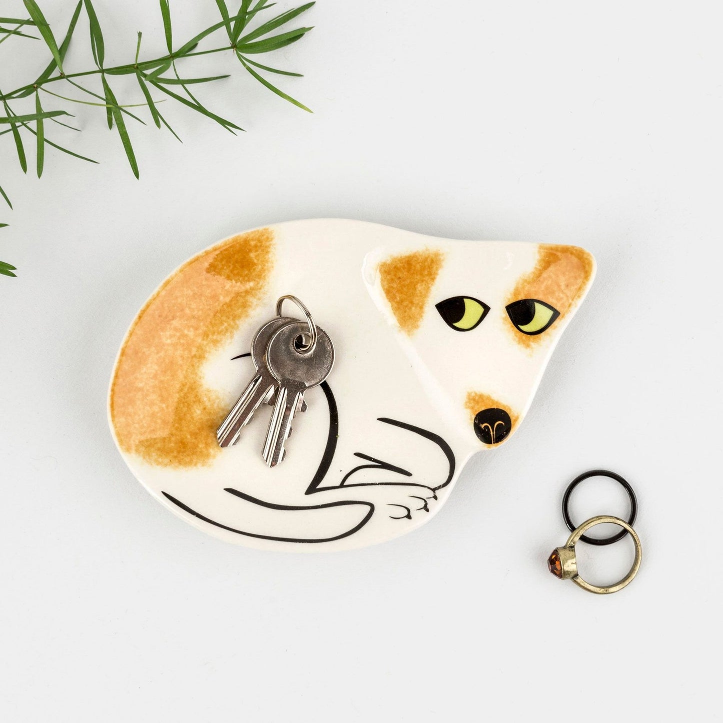 トレイ Hannah Turner Trinket Dish 動物