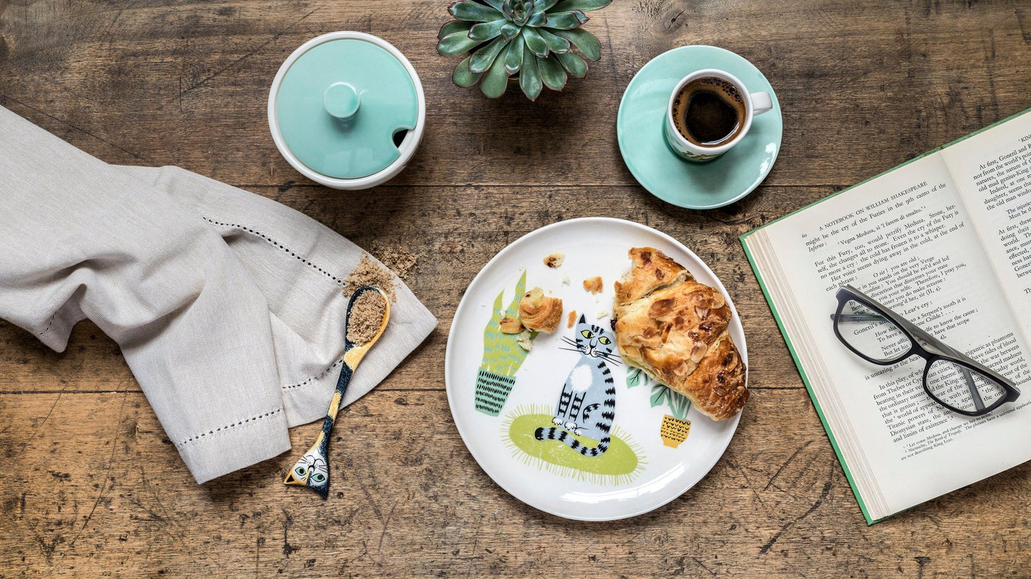 お皿 Hannah Turner ネコ Ginger Cat Side Plate