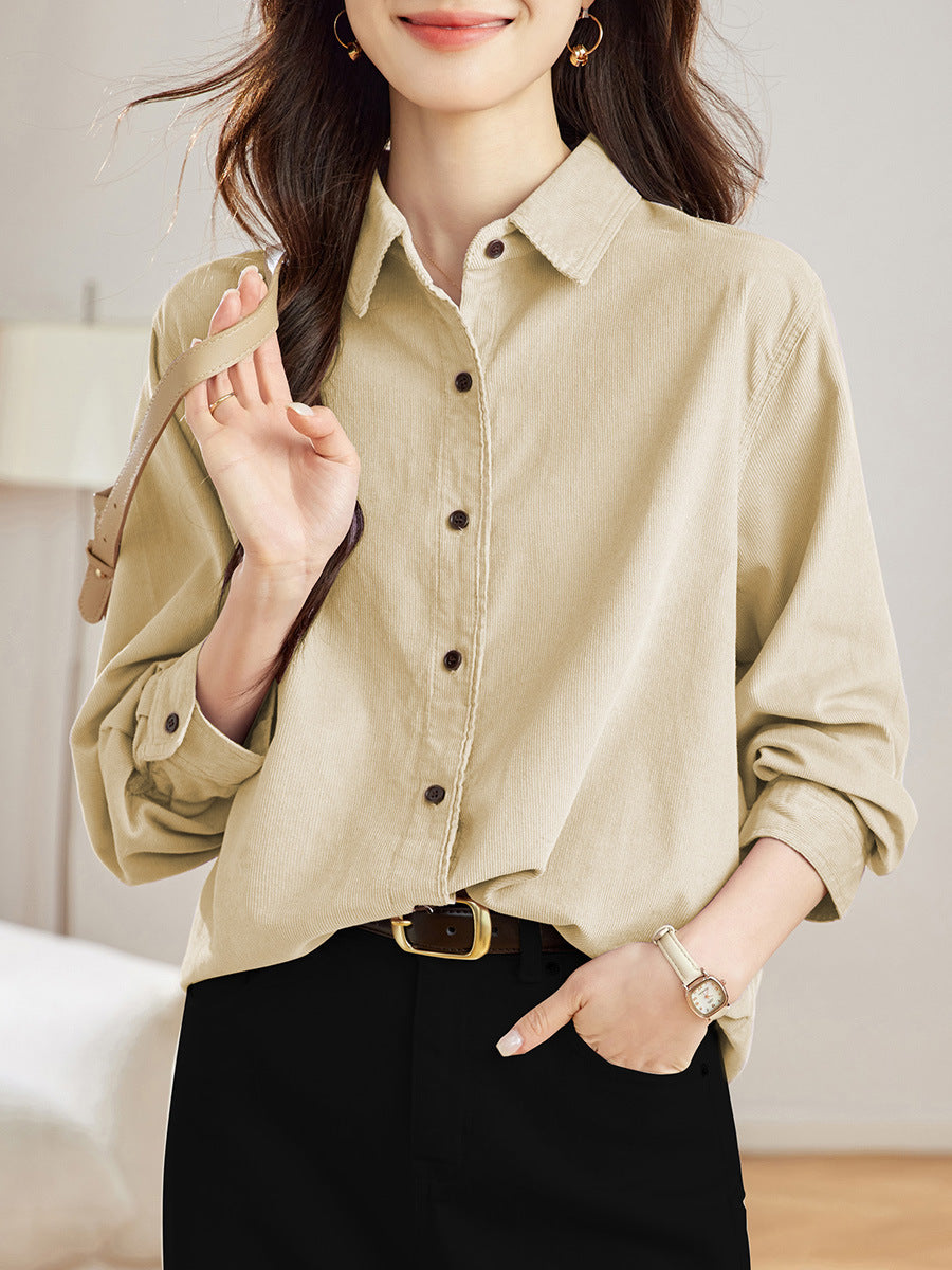 レディース トップス シャツ 前開き 長袖 ボタン かわいい 大人可愛い きれいめ シンプル おしゃれ ナチュラル 無地 オールシーズン デート お出かけ ショッピング お花見 ランチ お家時間 重ね着 楽ちん 普段使い 着回し モテ 清楚 M L XL 2XL 紫 アプリコット 襟付き かっこいい こなれ感 クール モード系 エレガント ラブリー キュート 謝恩会 授業参観 会議 ママ ビジネス OL 通勤 イベント リゾート 旅行 公園 バカンス 就活 ガーデン ショッピング 合コン コンパ 婚活