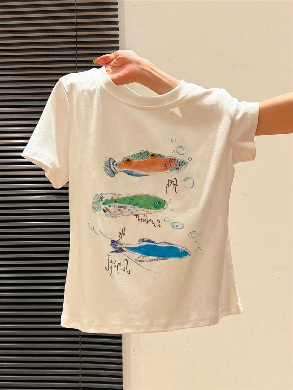 レディース Tシャツ 半袖 プリント スリム コットン 綿 春夏 ミニ 春 白 夏 ラウンドネック シャツ フェミニン ポリエステル
