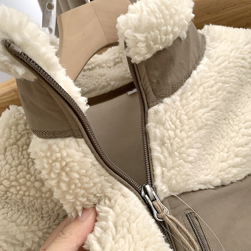 レディース ジャケット フリース アウター 上着 長袖 ハイネック ストリート ファスナー ポケット 前開き アメカジ きれいめ シンプル カジュアル おしゃれ かっこいい こなれ感 ラフ メンズライク マニッシュ ボーイッシュ スポーティー クール ベーシック アメリカン アクティブ ナチュラル 無地 秋 冬 お出かけ アウトドア キャンプ 旅行 休日 重ね着 お揃い 双子 楽ちん 暖かい 防寒 普段使い 着回し レイヤード 定番 S M L XL 2XL 黒 ブラック グレー オフホワイト カーキ