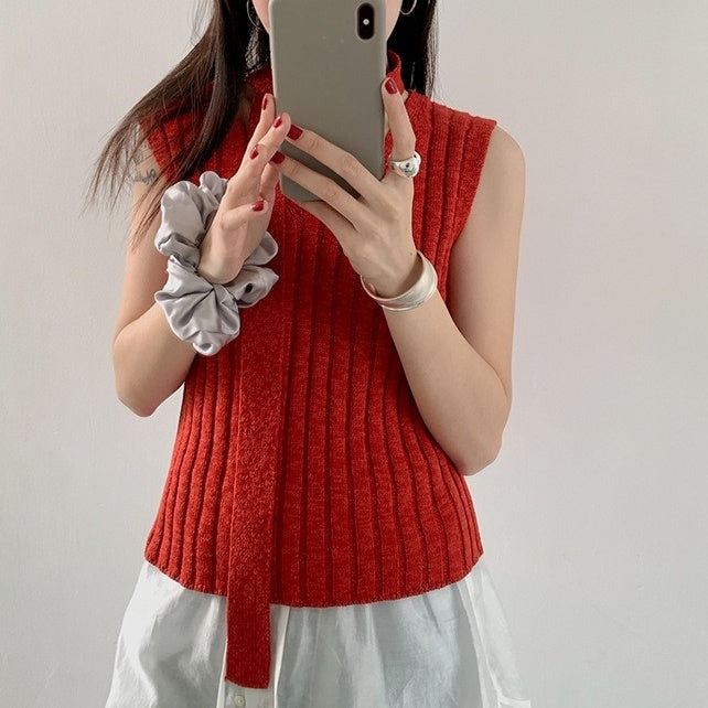 トップス ベスト ニットベスト Vネック プルオーバー ストール付き ショート丈 ニット かわいい 可愛い 大人可愛い きれいめ シンプル レトロ おしゃれ かっこいい カジュアル こなれ感 ルーズ 個性的 主役級 存在感 抜け感 春 夏 ベーシック ナチュラル クール エレガント 無地 女性用 レディース ママ OL 通勤 オフィス 学生 通学 デート お出かけ 旅行 休日 ランチ カフェ ショッピング コンパ 普段使い デイリー 着回し 重ね着 ワンサイズ トレンド モテ カラーバリエーション