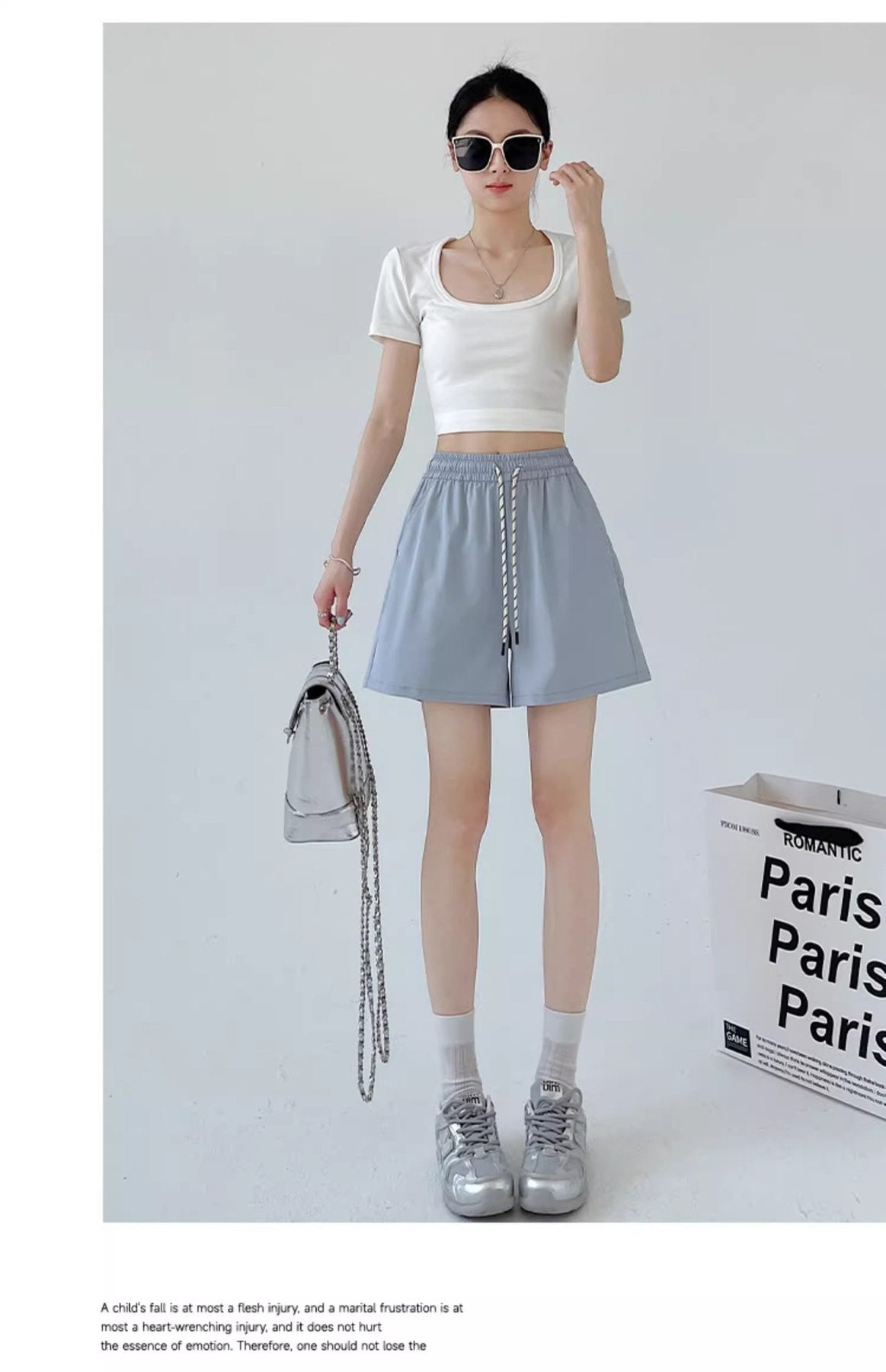 レディース パンツ ゆったり 春夏 カジュアル アメリカン 春 ショート 夏 ショートパンツ Aライン 切り替えデザイン タイ 速乾 ポリエステル