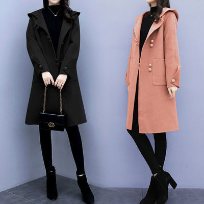 レディース コート アウター 上着 羽織 前開き ロング 長袖 フード ストレート Iライン ポケット 2way ボタン 大人可愛い きれいめ 上品 おしゃれ こなれ感 個性的 クール エレガント 主役級 存在感 無地 秋 冬 ロングシーズン ママ 通勤 通学 デート お出かけ パーティー イベント 旅行 女子会 韓国 オルチャン 体型カバー 普段使い レイヤード インスタ映え S M L XL 2XL 3XL 大きいサイズ ゆったり ゆる 黒 ブラック ブルー くすみ